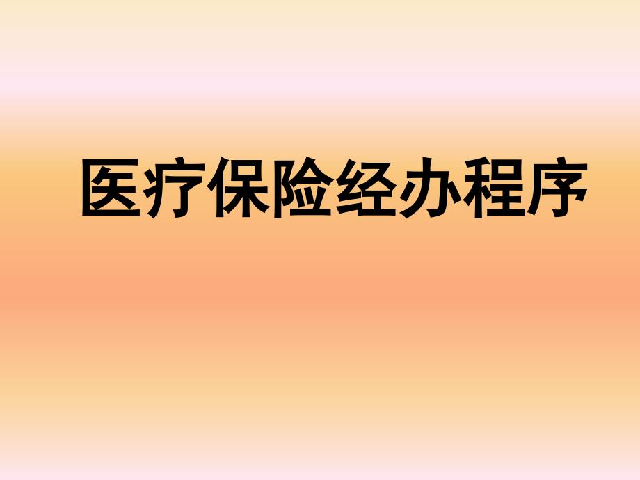 {医疗培训课件}医疗保险政策培训讲义_第2页