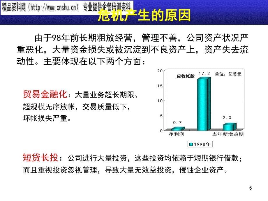 {企业风险管理}某公司风险管理与内控体系交流报告_第5页