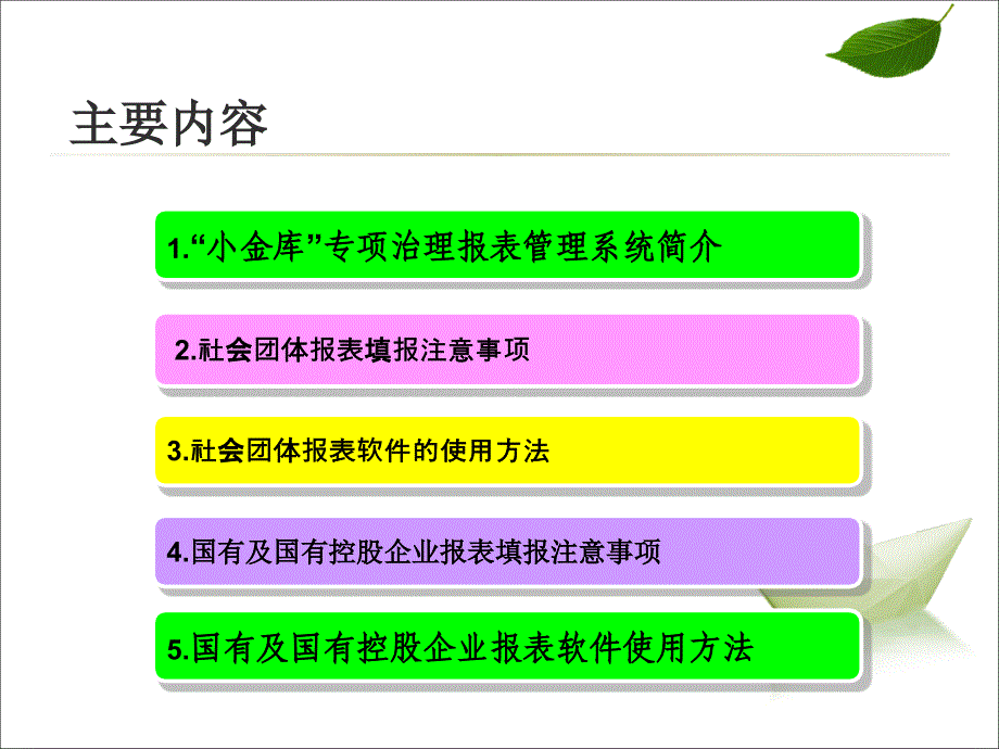 (2020年){培训管理套表}小金库专项治理报表培训_第2页