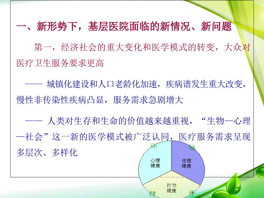 {企业发展战略}后医改时代基层医院学科建设对生存发展影响的一些思考_第4页