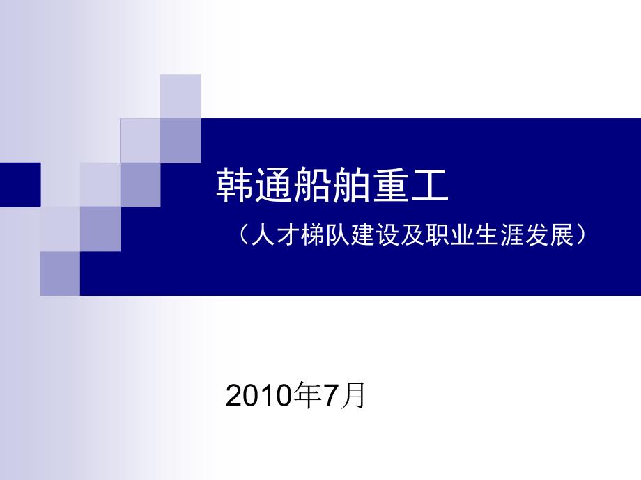 {企业发展战略}某某公司人才梯队和职业生涯发展PPT36页_第1页