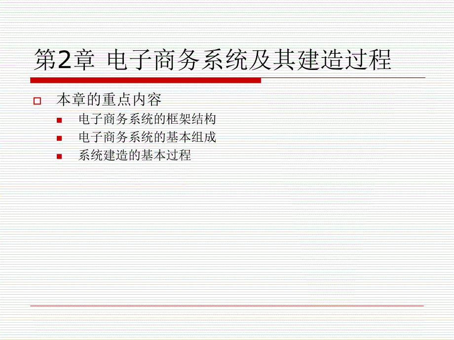 电子商务系统及其建造过程幻灯片资料_第2页