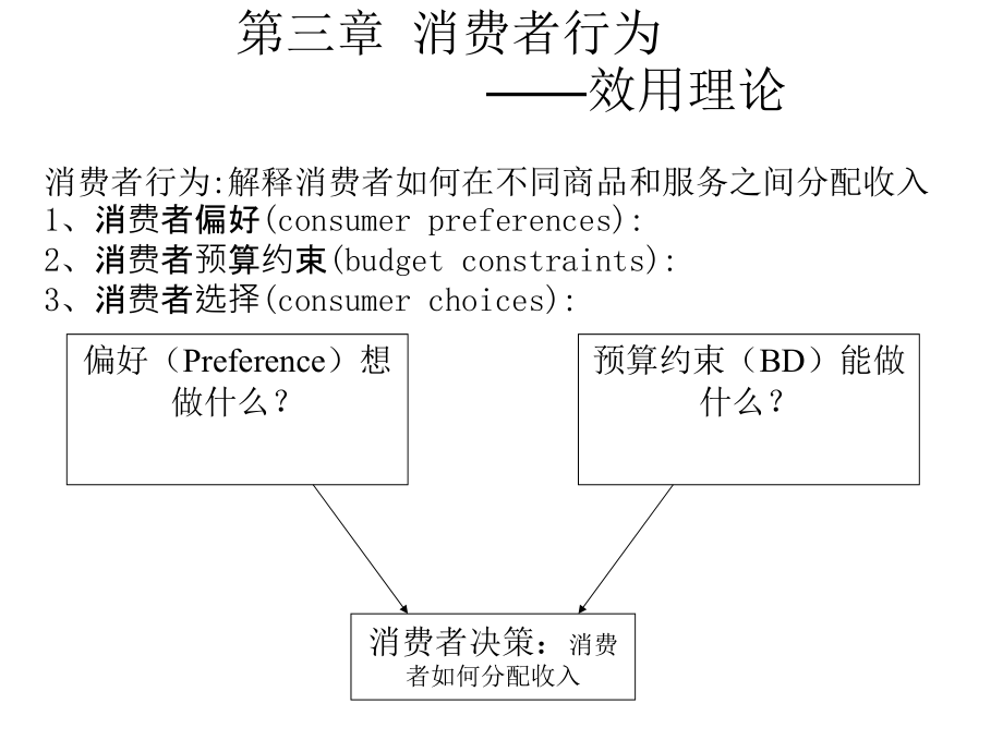 第三章+消费者行为理论——效用理论资料教程_第1页