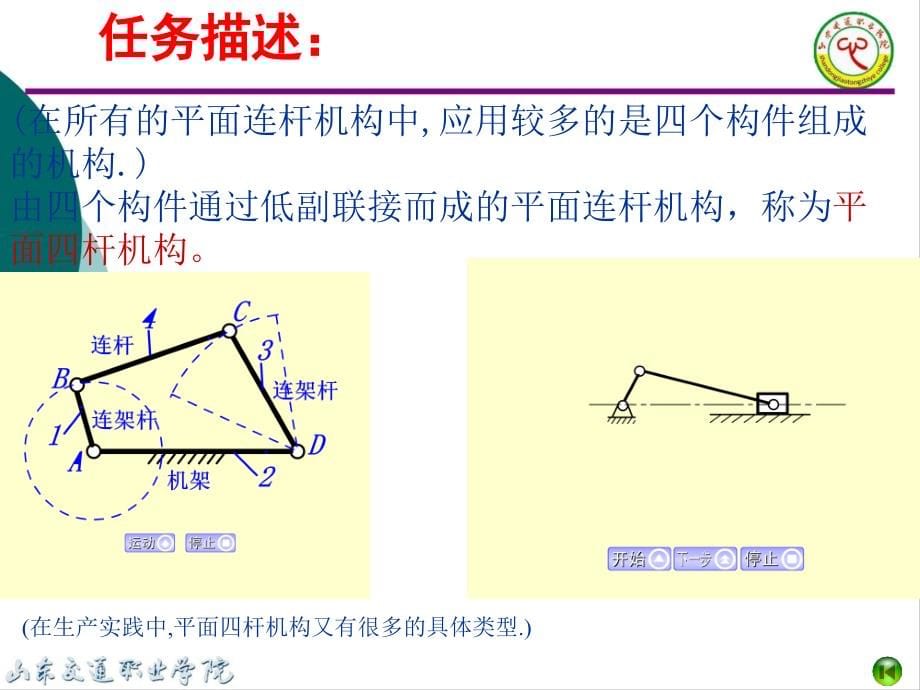 学习情境2 平面连杆机构课件_第5页