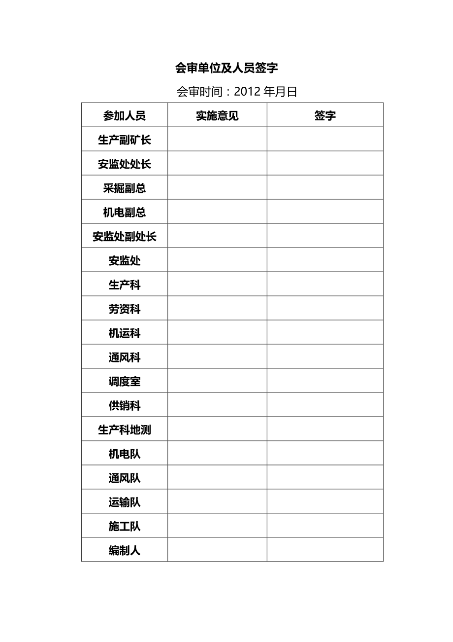 冶金行业号探矿井中段施工组织设计_第4页