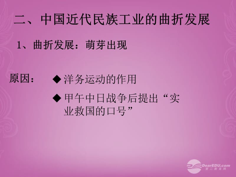 太仓市第二中学八年级历史上册 第19课 中国近代民族工业的发展课件 新人教版_第3页