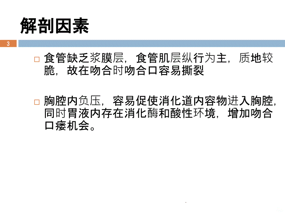 食管术后吻合口瘘的观察和护理PPT课件_第3页