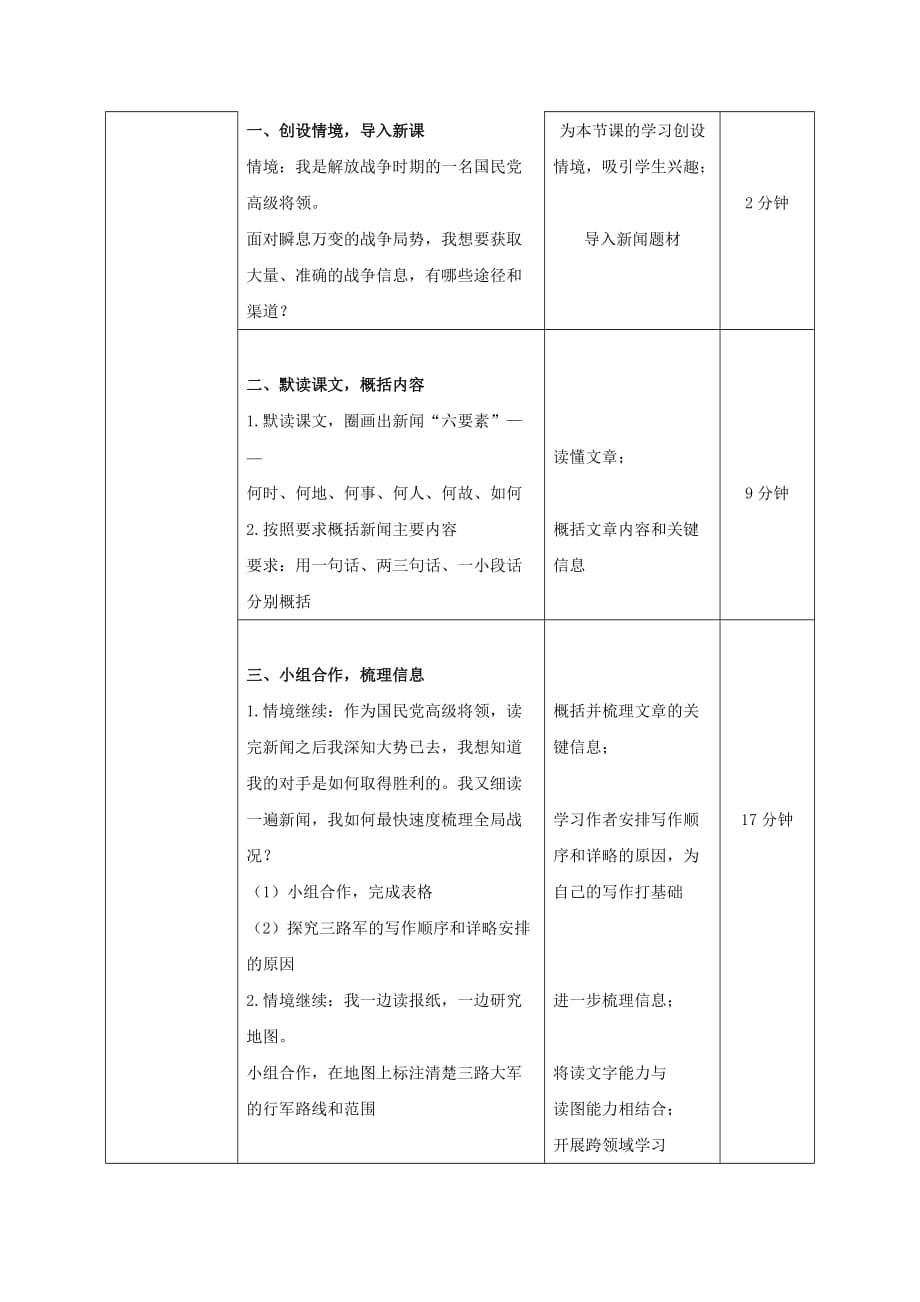 初中语文八年级下《消息两则》精品教案_第2页