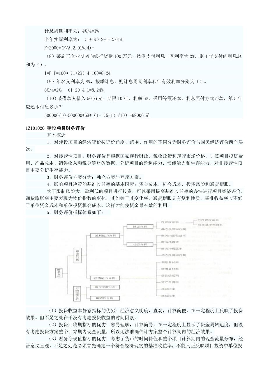 2019建设工程经济重点汇总(口袋书)_第3页