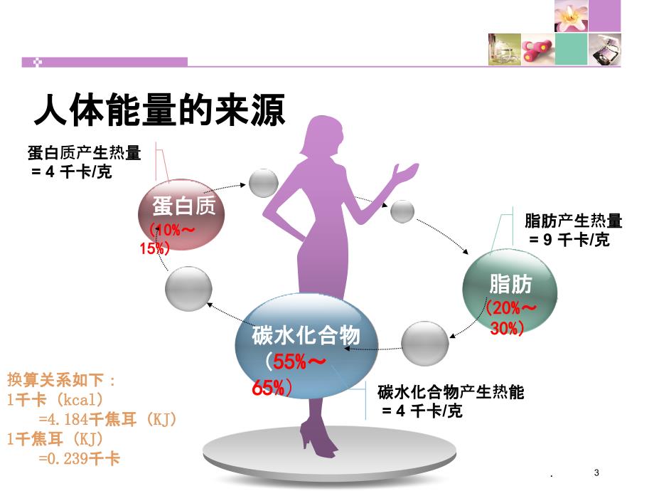 能量摄入与消耗PPT课件_第3页