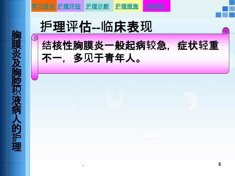 胸膜炎及胸腔积液病人的护理PPT课件_第5页