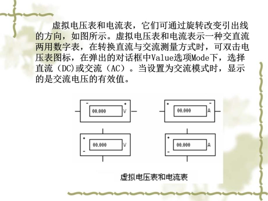 第五章Multisim中仪器仪表的使用教材课程_第4页