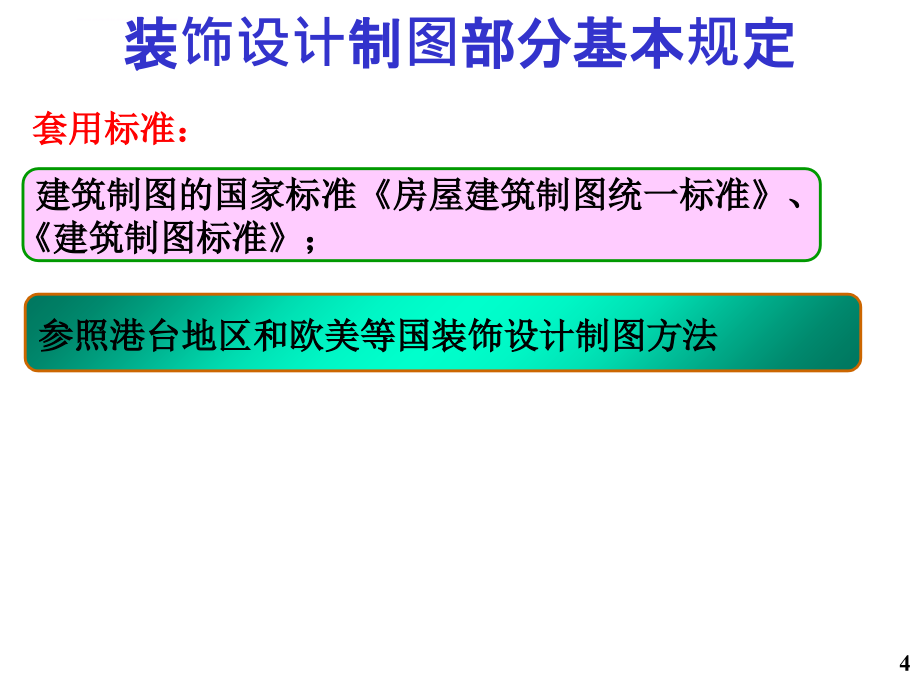 室内装饰设计施工图讲解课件_第4页