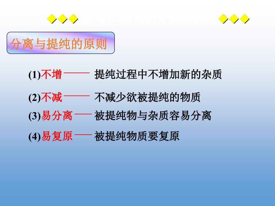 高一化学优质实用课件推选——物质的分离与提纯_第4页