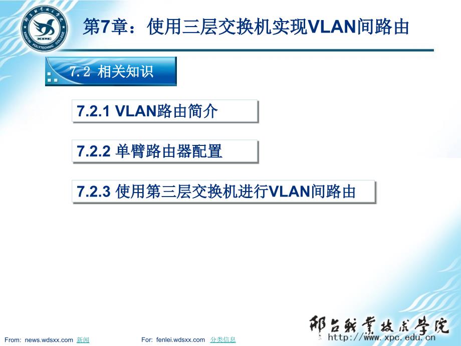 学会使用三层交换机实现VLAN间路由课件_第2页