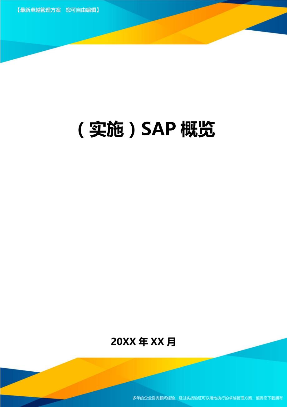 实施SAP概览_第1页