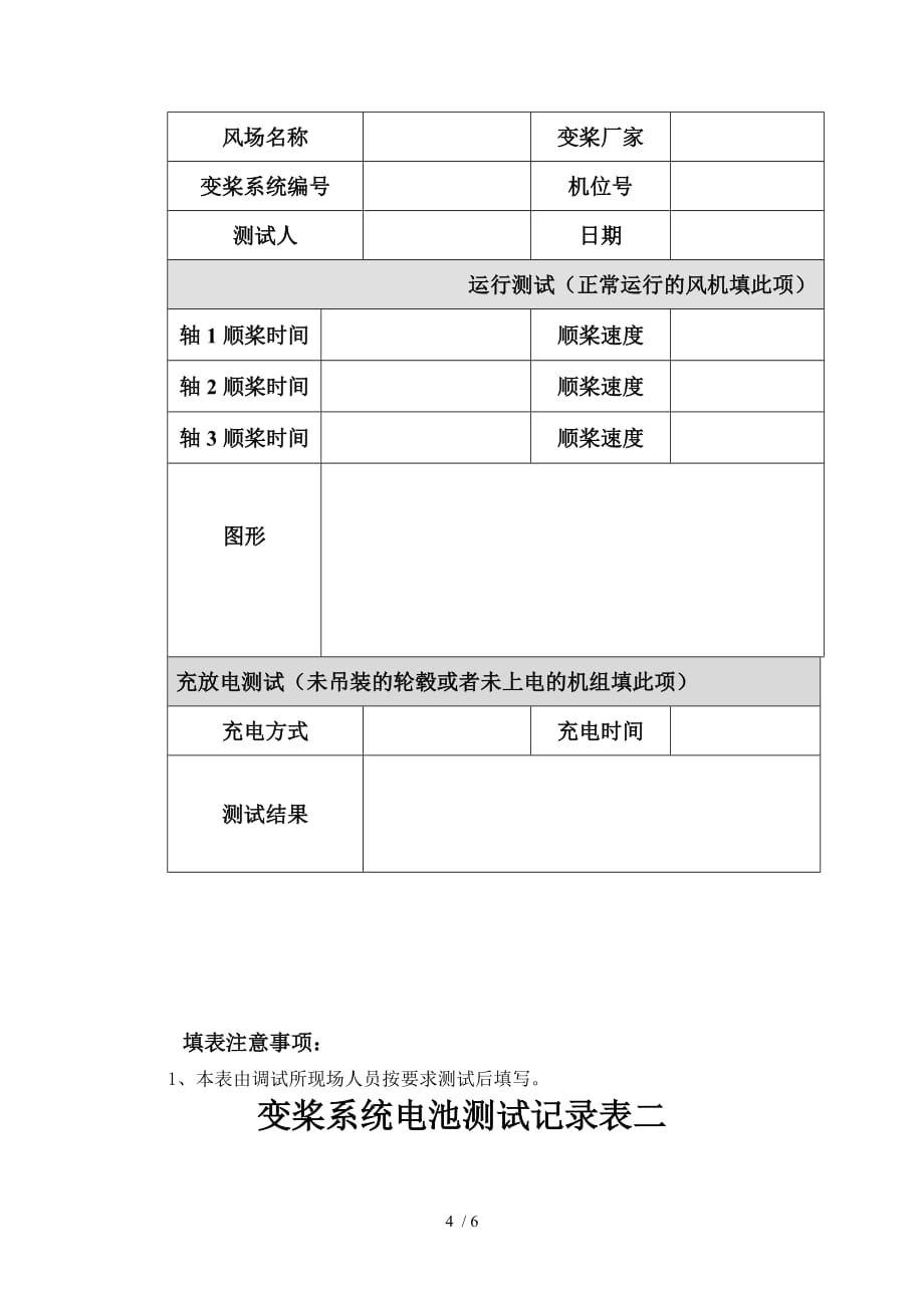 国电MW变桨后备蓄电池组检测测验实施方案_第4页