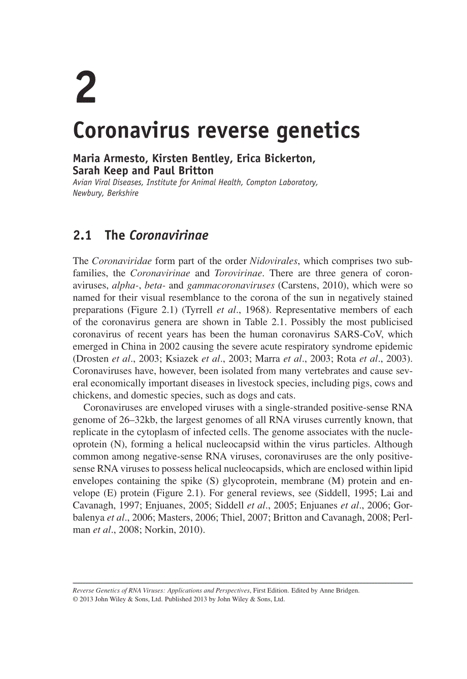 2012 Reverse Genetics of RNA Viruses (Applications and Perspectives) __ Coronavirus Reverse Genetics_第2页