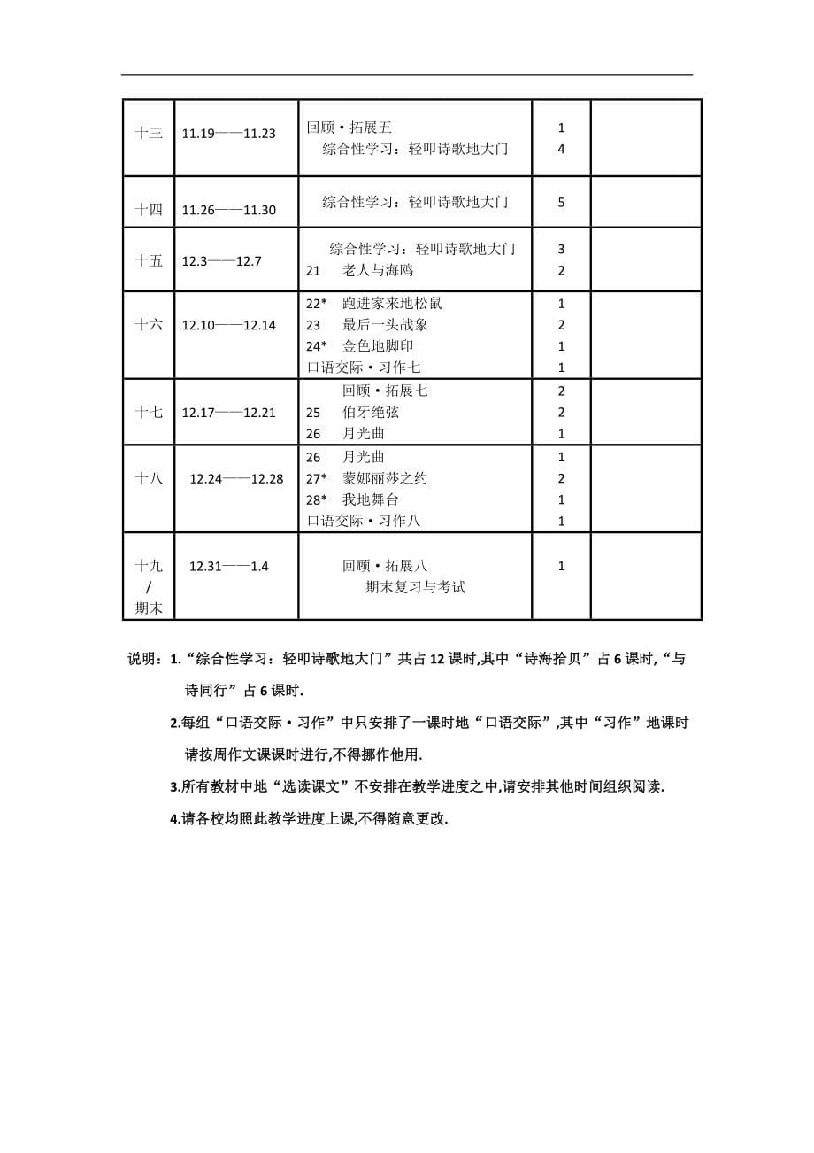 人教版本小学语文六上册_第5页