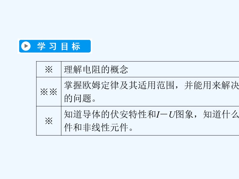 2017-2018学年高中物理 第二章 恒定电流 3 欧姆定律 新人教版选修3-1(1)_第2页