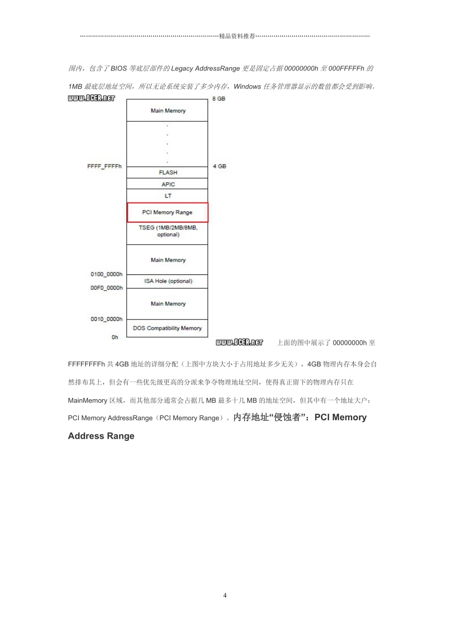 关于4g内存在于32bit系统识别与利用精编版_第4页