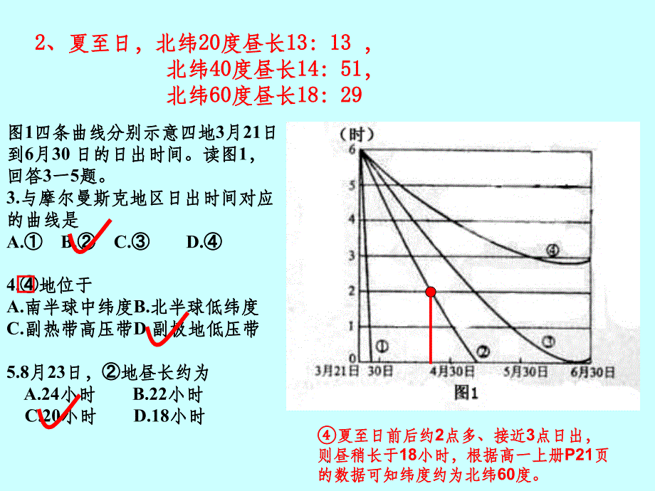 高三地理地球运动单元的难点问题(日晷、钟表定向等)ppt课件_第3页