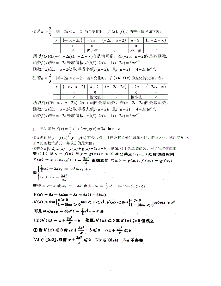 高考必做的百例导数压轴题(共100页)_第3页