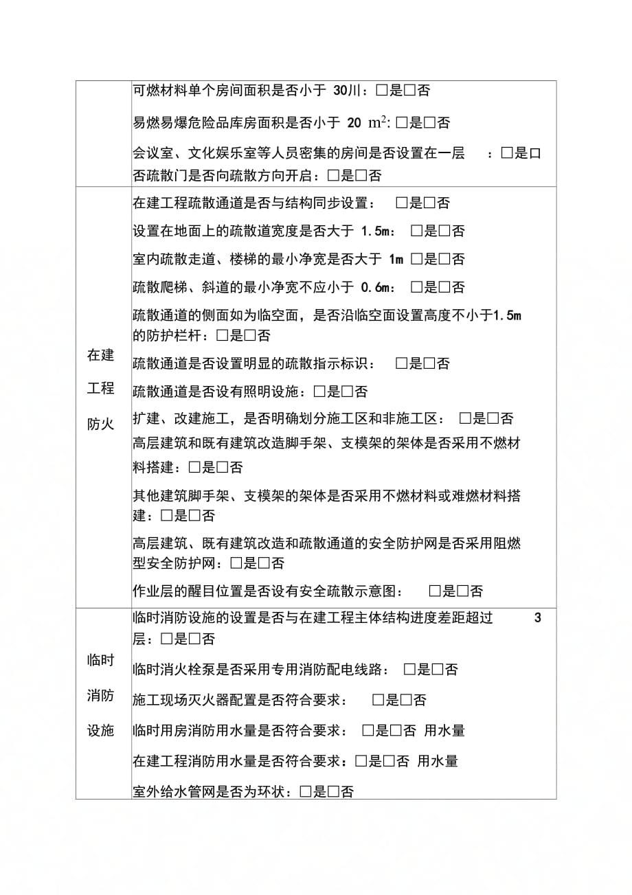 施工现场消防监督检查记录单_第2页