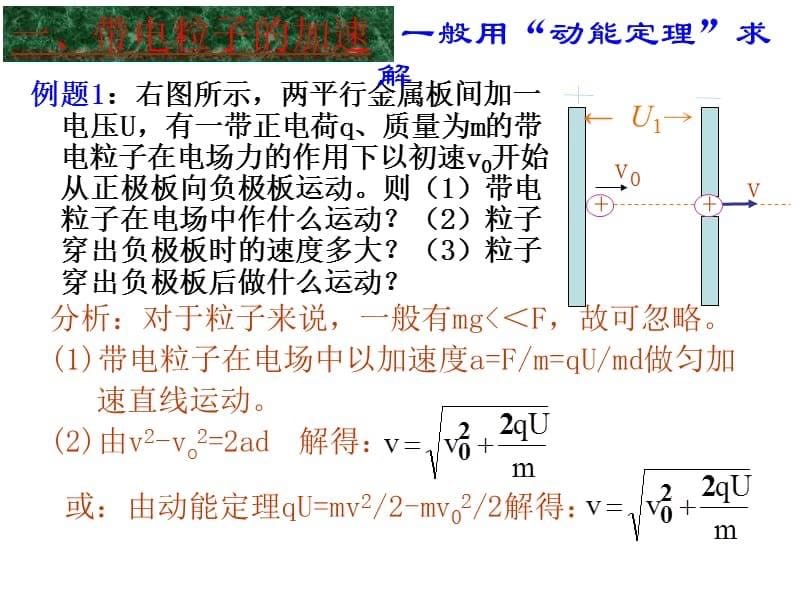 第八节带电粒子在电场中的运动_第5页