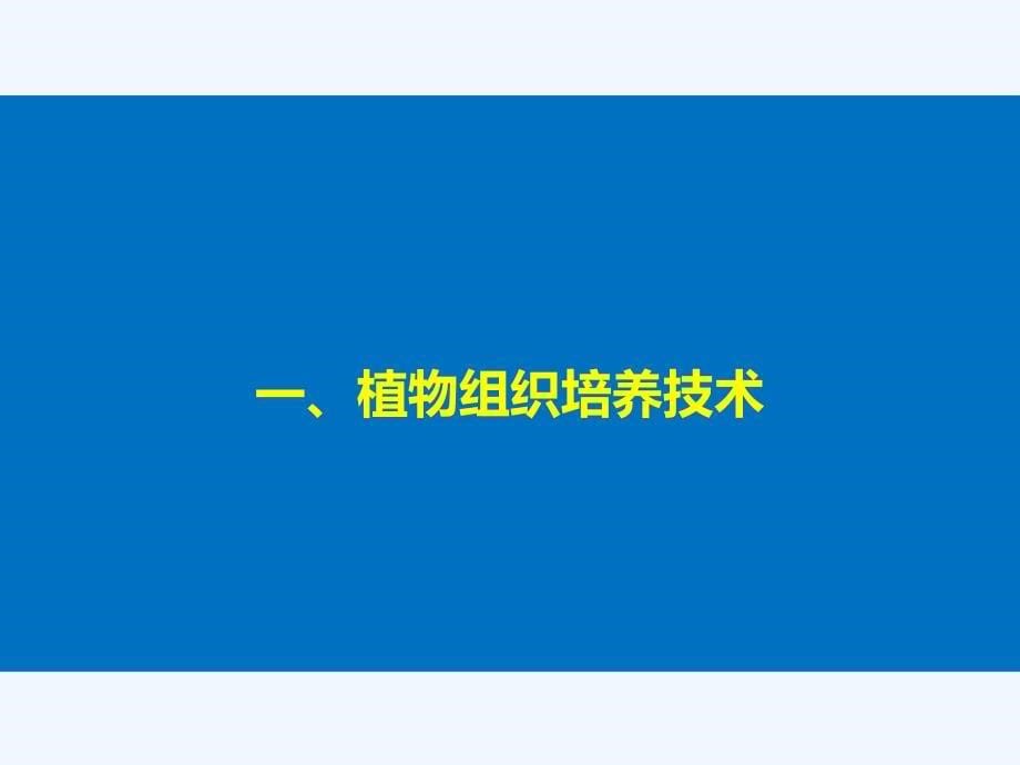 2017-2018学年高中生物 第3章 细胞工程 第1节 植物细胞工程 第1课时 植物细胞工程的基本技术同步备课 北师大版选修3(1)_第5页