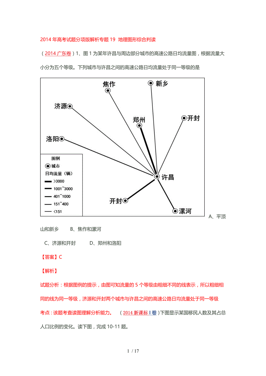 全国高考试题分项解析专题_第1页