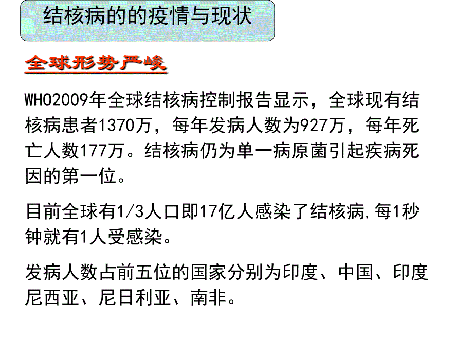 菌阴肺结核病诊疗策略电子教案_第2页