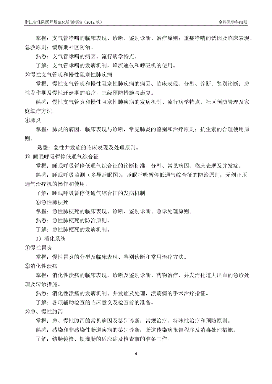 全科医学科住院医师培训课件细则_第4页