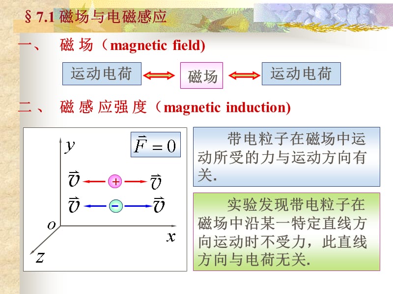 【课件-医用物理学】_第7章 磁场和电磁感应1节_第3页