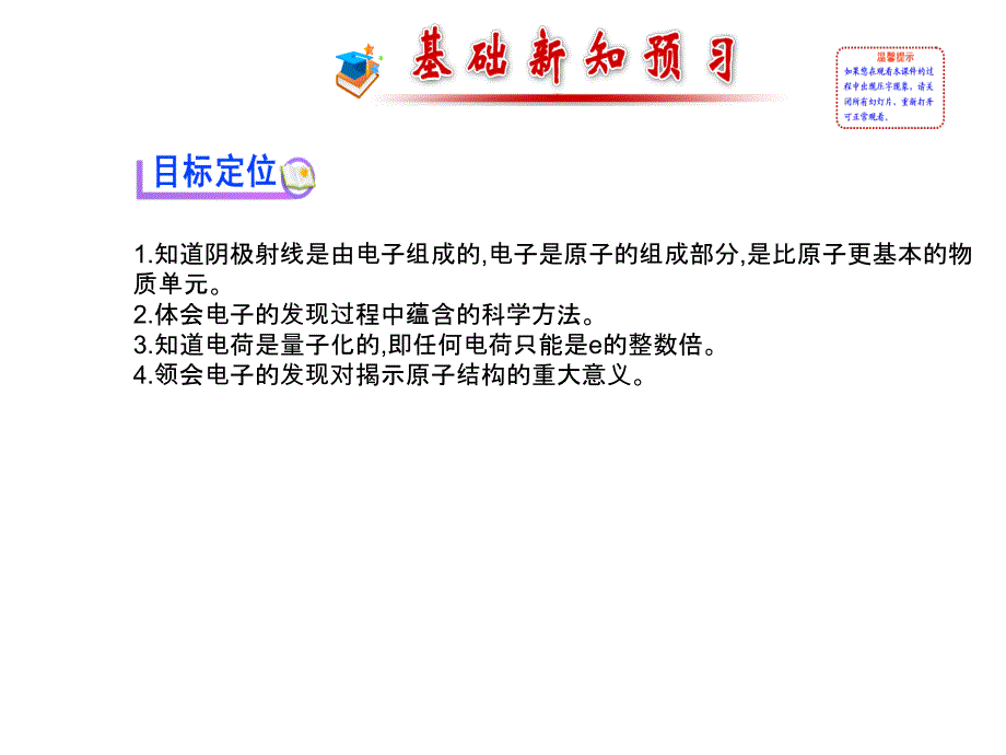 高中物理人教选修35探究导学课件18.1电子的发现_第2页