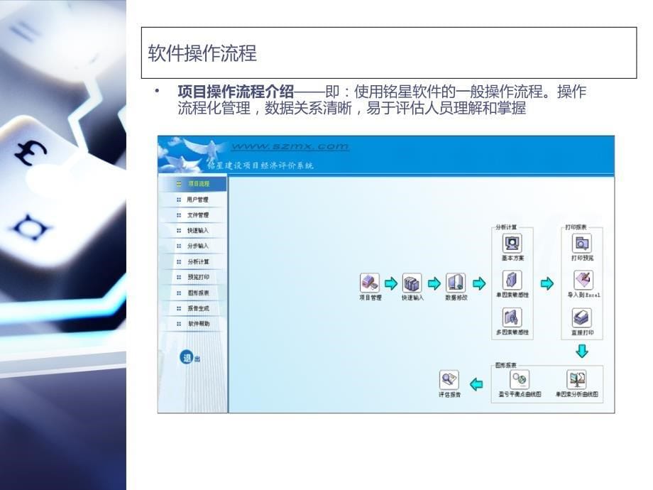 铭星建设项目经济评价软件使用指南知识课件_第5页