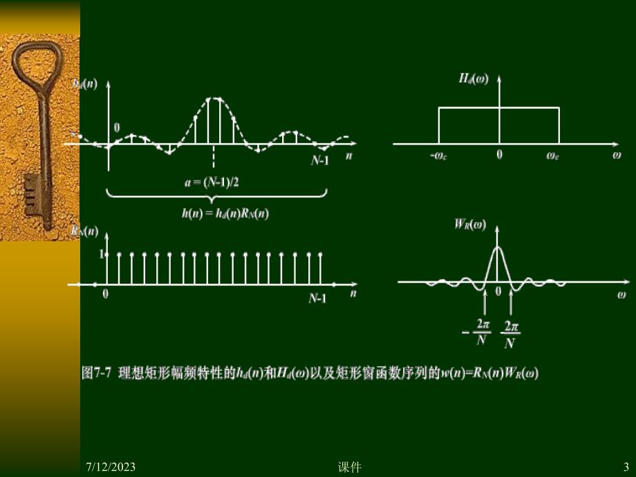 数字信号处理第七章2窗函数设计法资料教程_第3页