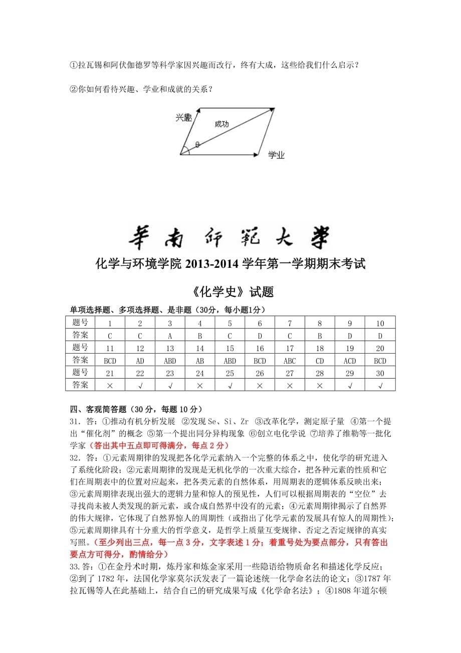 华南师范大学《化学史》考试_第5页