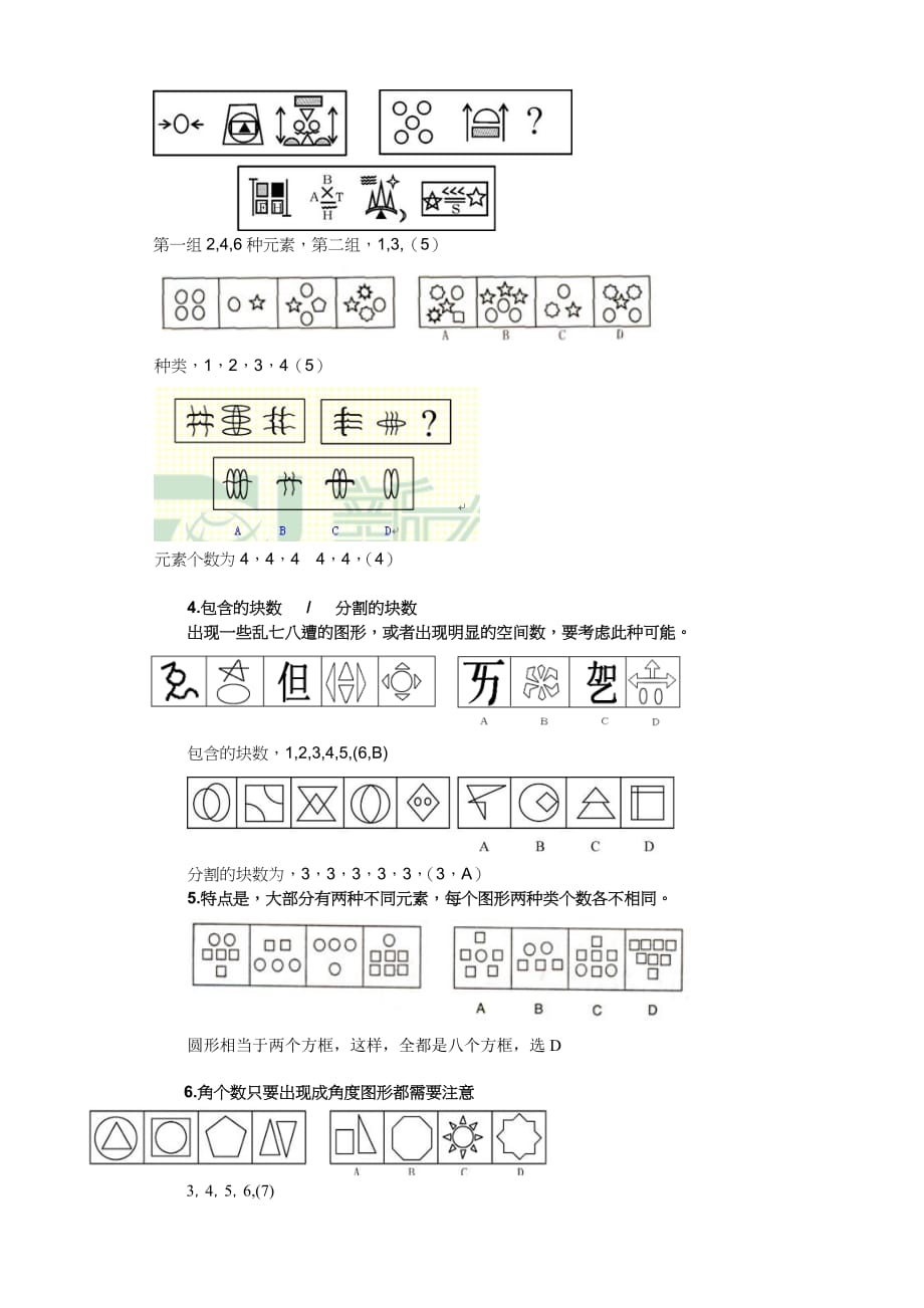 公务员行政能力检测测验图形推理答题技巧(非常有用)_第2页