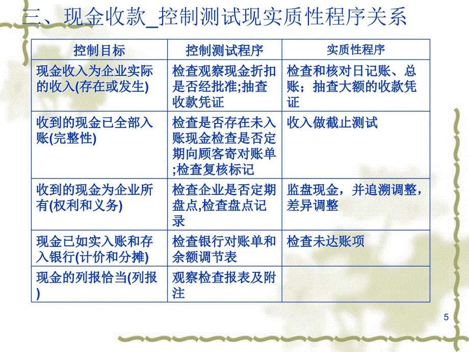 审计实务7货币资金2013教学材料_第5页