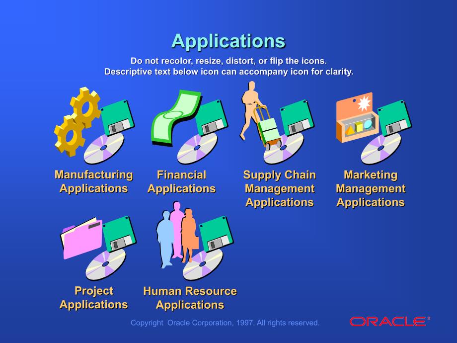 咨询公司模板-素材-ORACLE胶片图标库培训资料_第1页