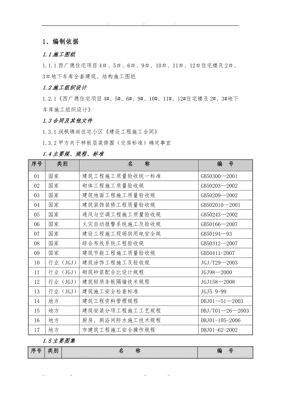 初装修工程施工组织设计方案_第1页