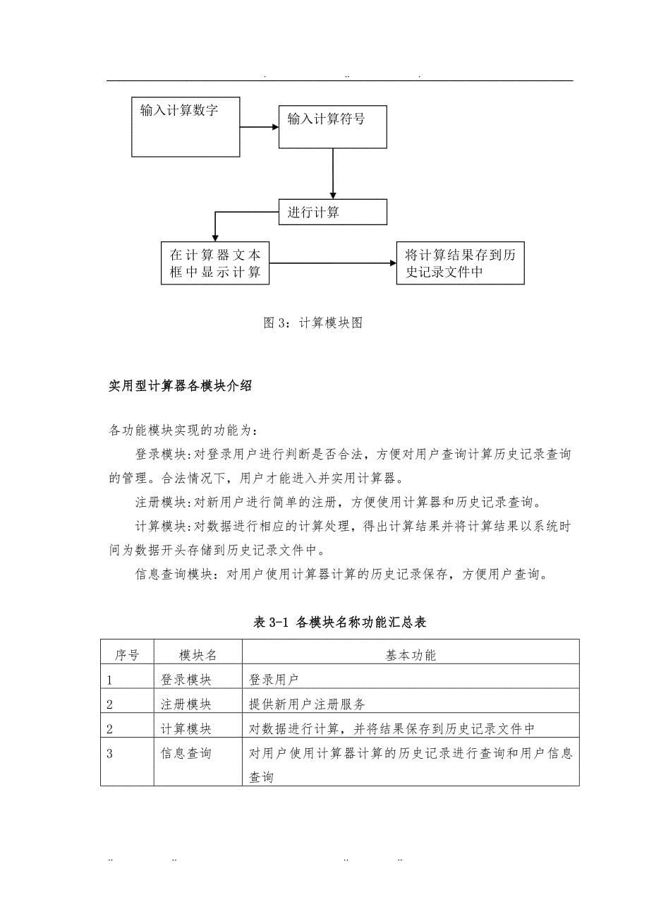 java程序的设计计算器(含代码)_第5页