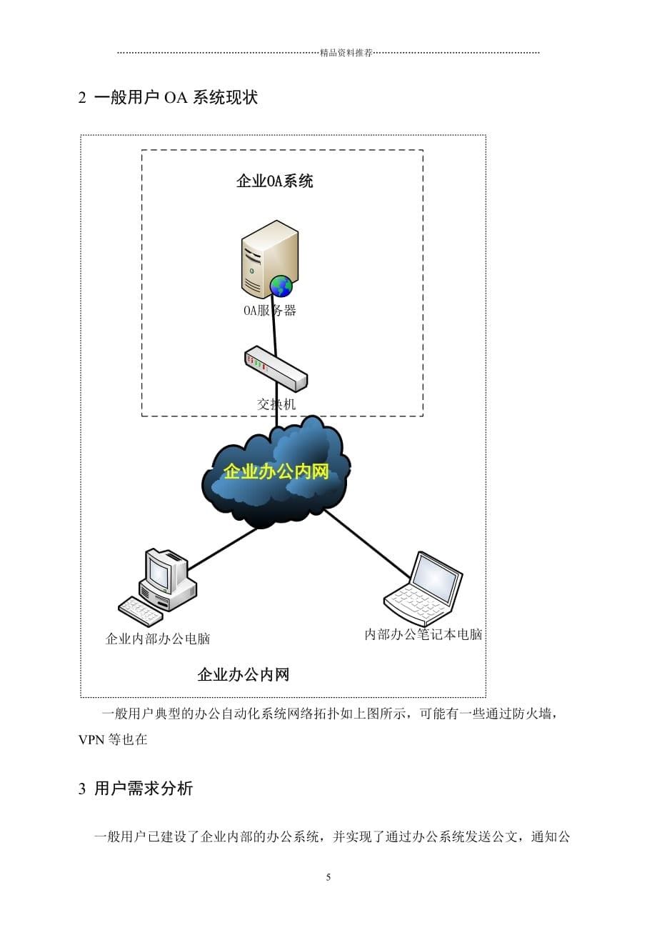 WAP OA系统方案建议书v10精编版_第5页