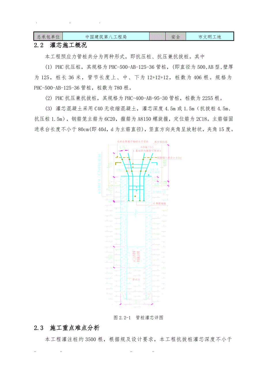 PHC管桩灌芯工程施工组织设计方案_第3页