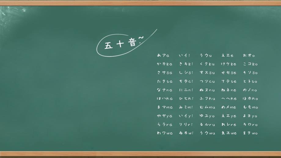 日语50片假平假音课件_第1页