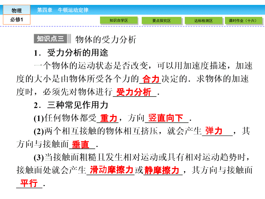 高中物理必修一课件第四章牛顿运动定律4.5_第4页