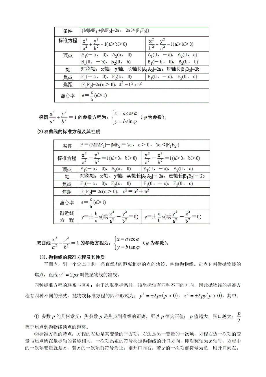 高三数学二轮专题复习教师教学案――平面解析几何_第3页