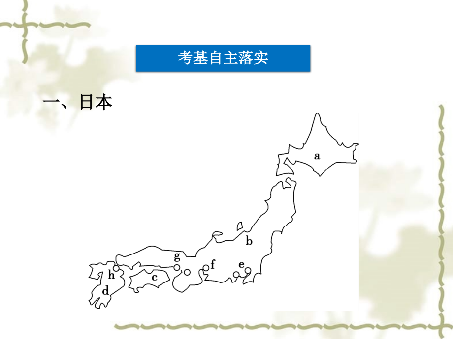 【优化方案】2012届高考地理一轮复习 第九单元第30讲　六个国家—日本、印度、俄罗斯、澳大利亚、美国、巴西课件 湘教版_第3页