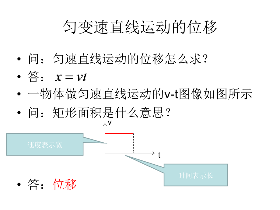 高一物理新人必修1课件第二章匀变速直线运动的研究第2讲位移时间公式_第2页